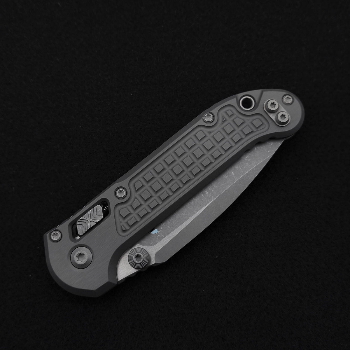 Microtech Knives L.U.D.T. RAM-LOK S/E Frag Natural Clear Apocalyptic Standard