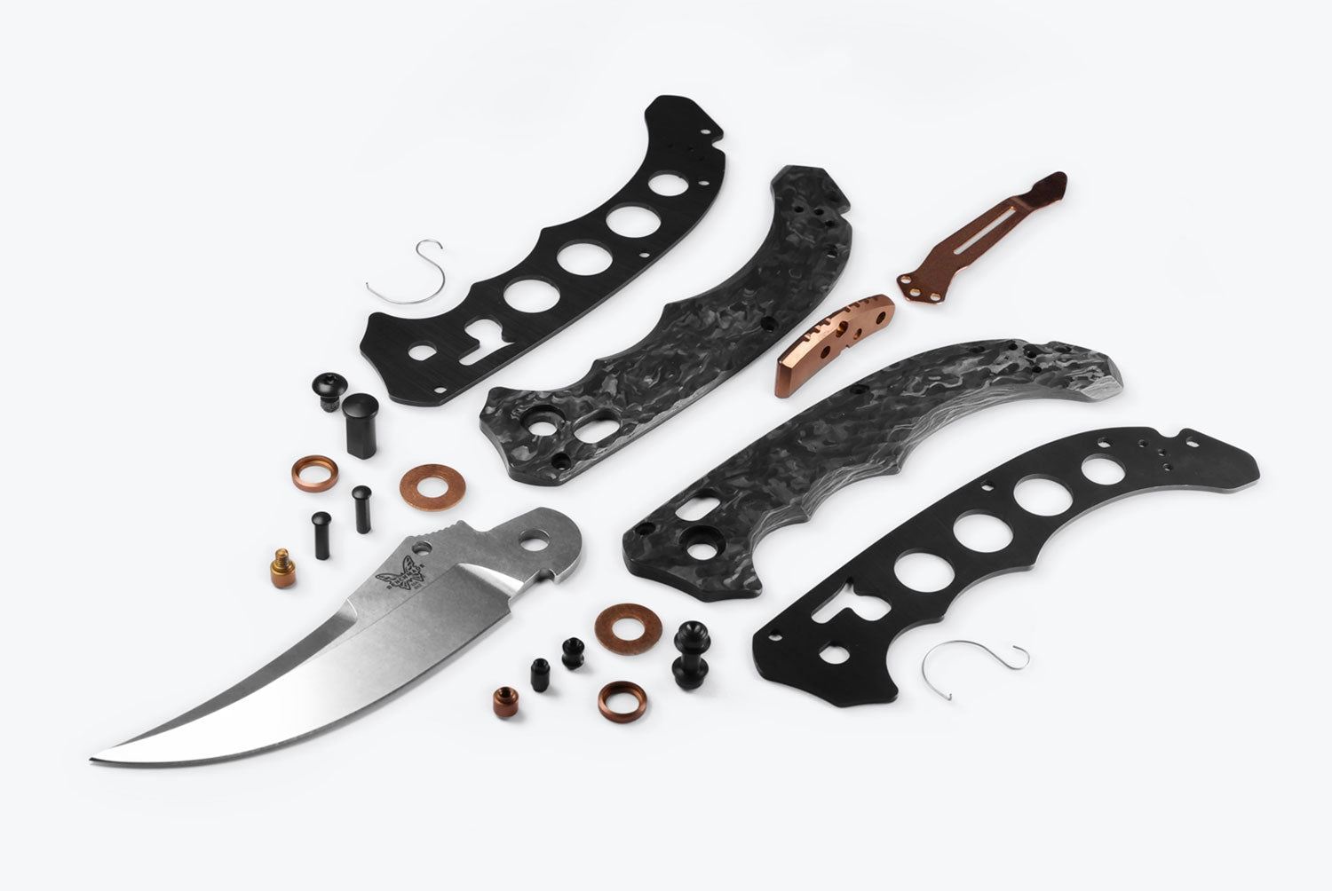 Benchmade 865-02 Mini Bedlam, S90V, Carbon Fiber 5