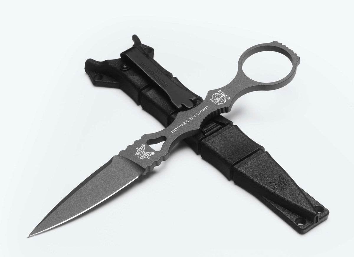 Benchmade 174GY SOCP Dagger, Single Edge, Grey 1