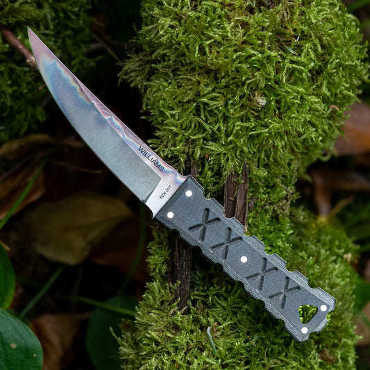 Williams Blade Design SZK 007 Shobu Zukuri Kaiken - TRC Knives 1