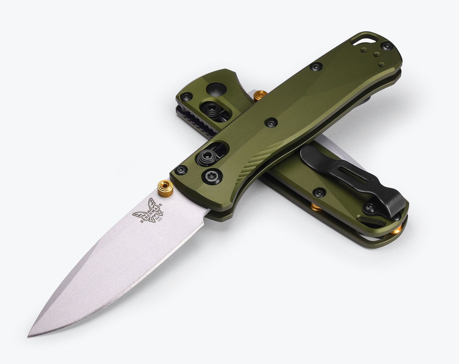Benchmade 533SL-10 Mini Bugout, S90V, Woodland 2