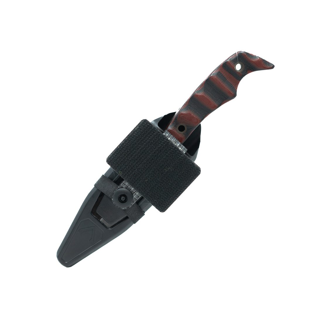 Dynamis Alliance Armor Carrier Hook Velcro – Blade Sheath – Black 3