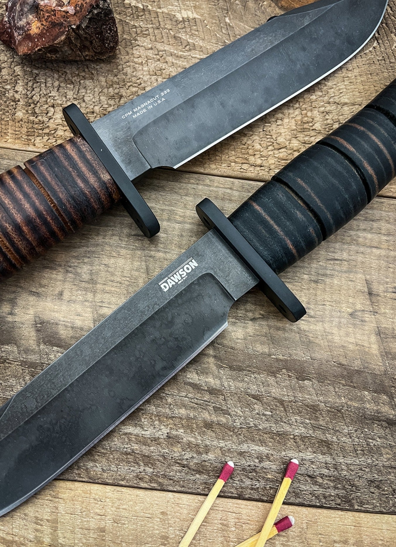 Dawson War Dog G2 Midnight Black Leather, Magnacut 4