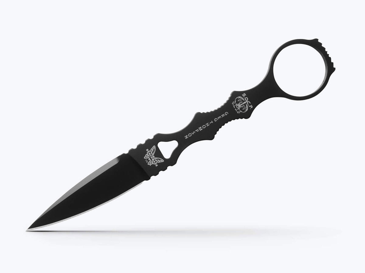 Benchmade 174BK SOCP Dagger, Single Edge, Black 2