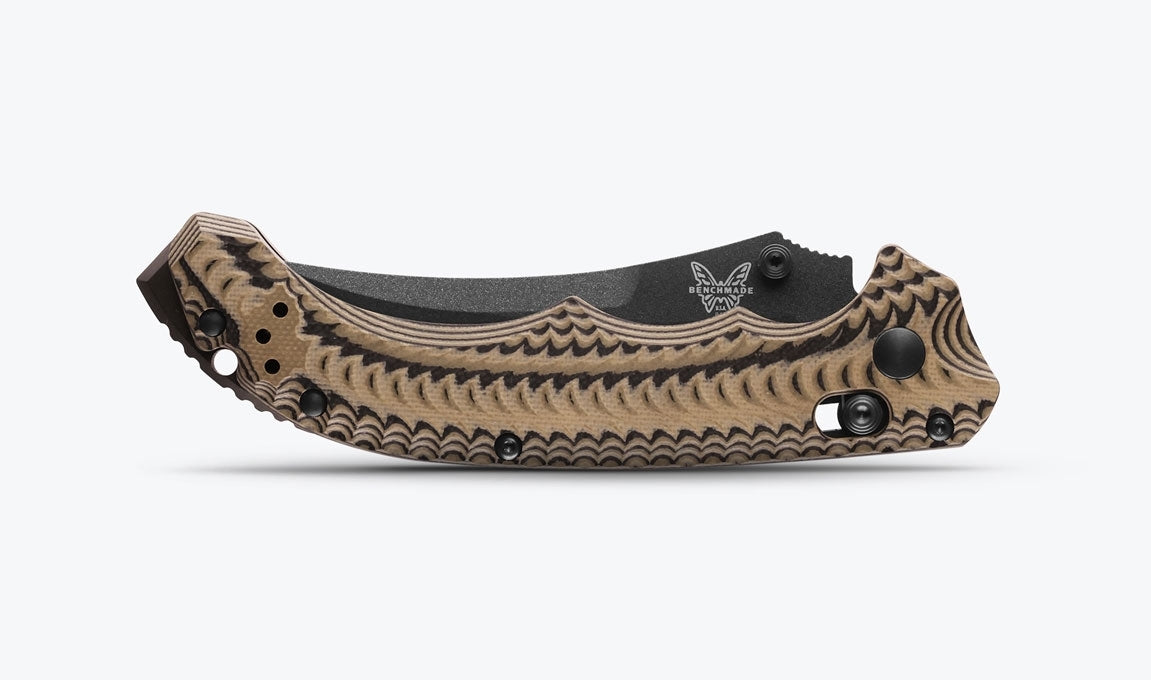 Benchmade 865BK-01 Mini Bedlam, S90V, Camo G10 3