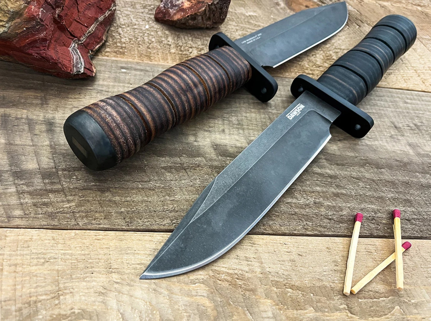 Dawson War Dog G2 Midnight Black Leather, Magnacut 2