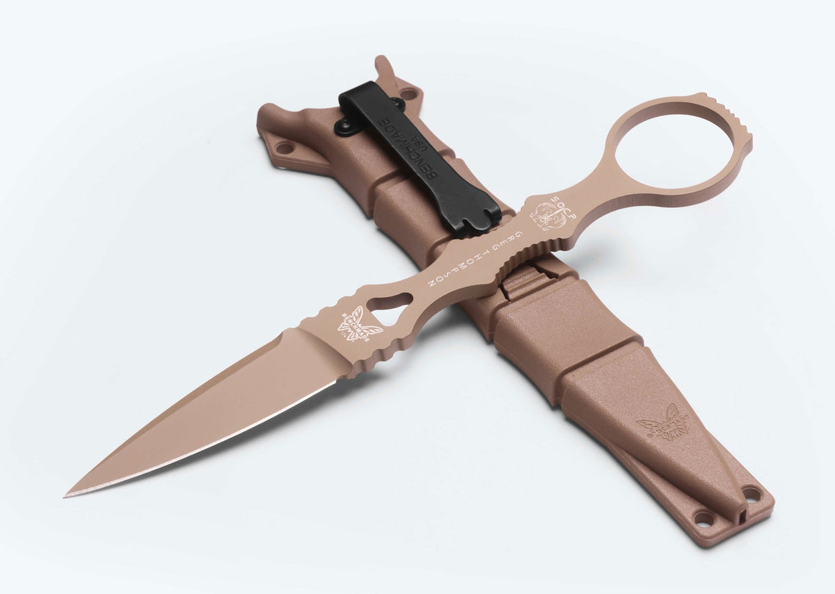 Benchmade 174SN SOCP Dagger, Single Edge, Sand 1