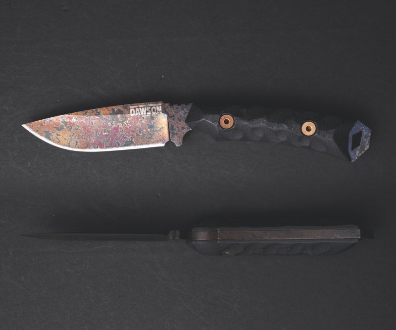 Dawson Knives Contractor Wildfire Black G-10 ProCut 1