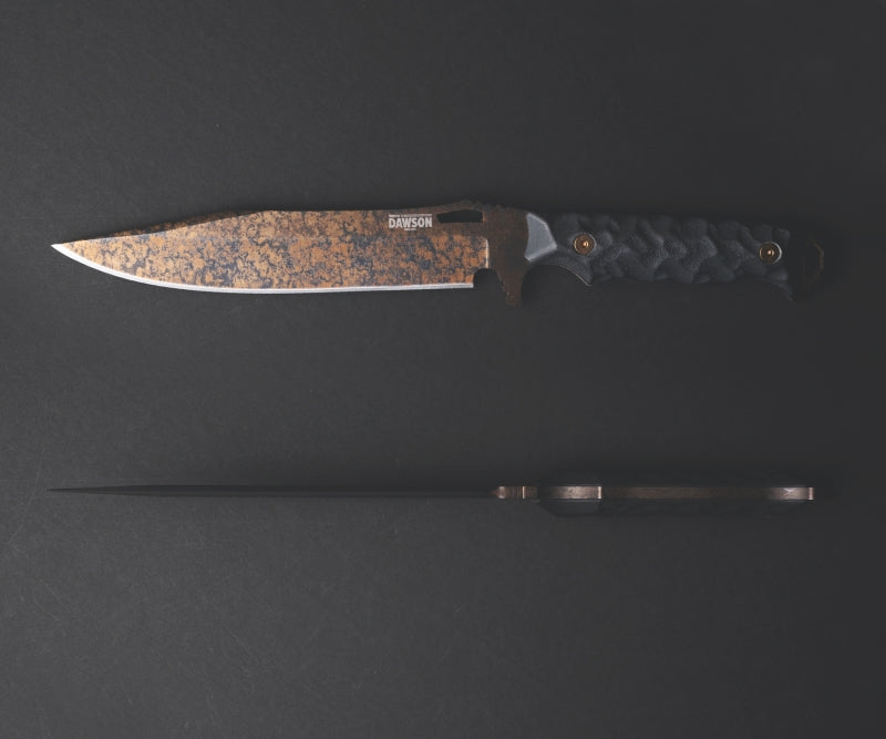 Dawson Marauder XL Wildfire, Black G10, ProCut 1