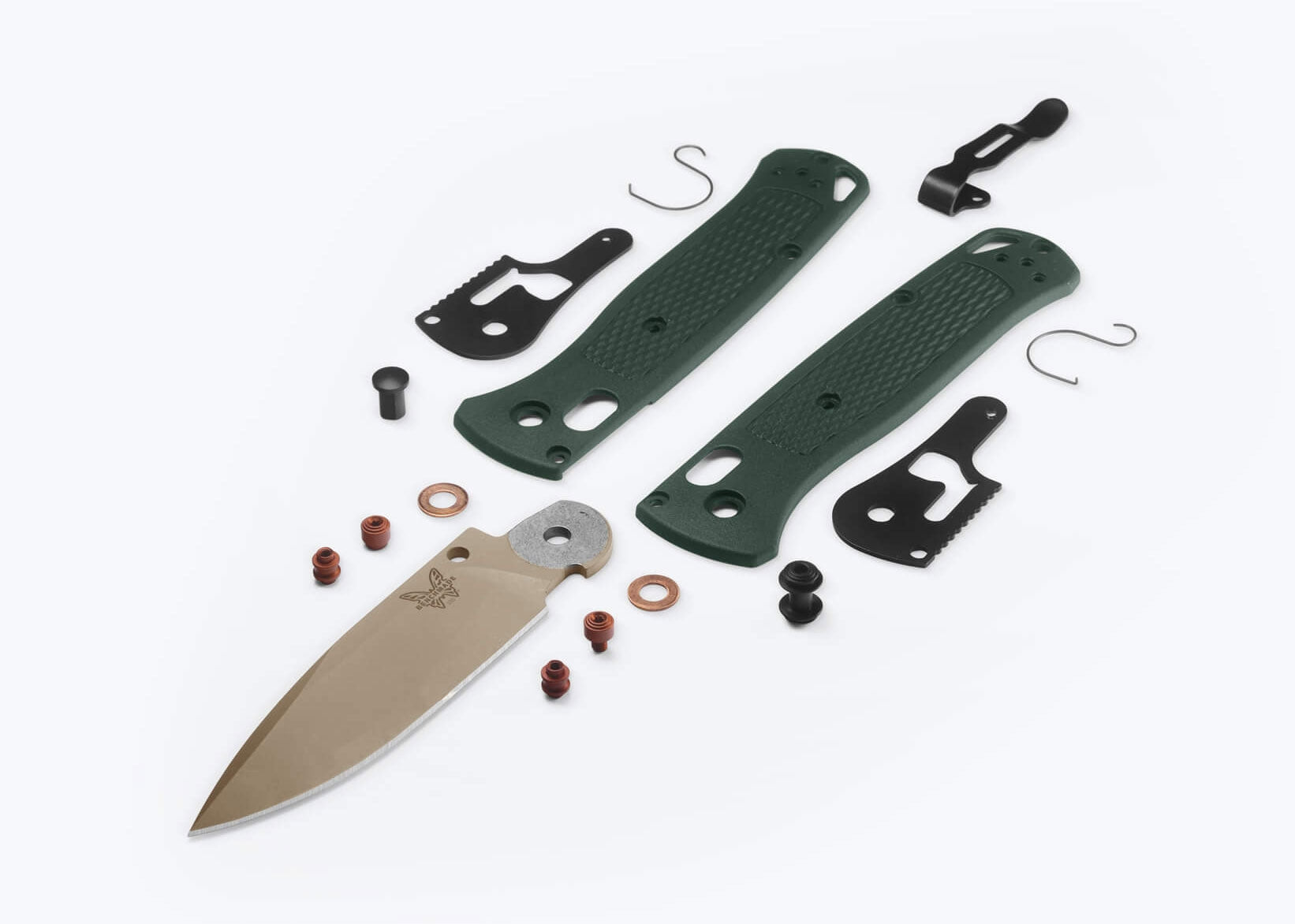 Benchmade 535TN-2601 Bugout Taiga Green Elmax 3