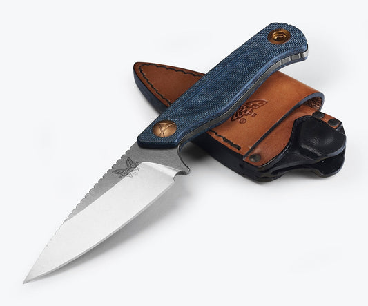 Benchmade 203-04 Dacian, Stonewash, Leather 1