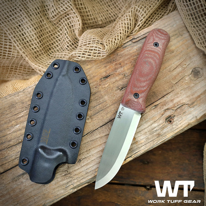 Work Tuff Gear Forester Gen 3 K329 - Two-Tone Scandi, Canvas Micarta