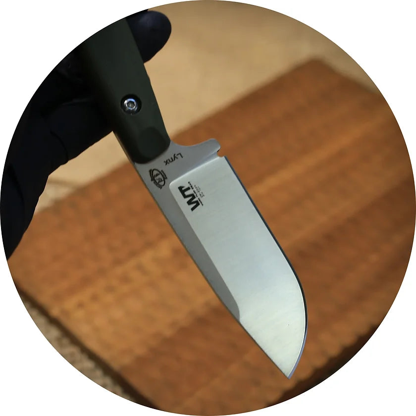 Work Tuff Gear Lynx- (N690 Cryo)-Satin/ODG with Orange liner scale 7