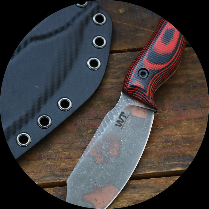 Work Tuff Gear Nomad Beardo EDC (K329) Rugged/Copper Washed, Fireline Micarta 3