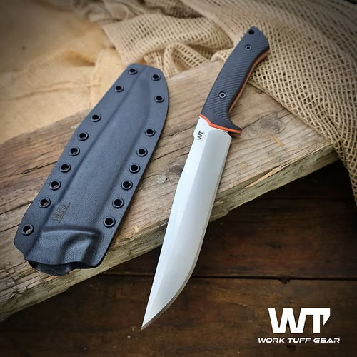 Work Tuff Gear Steadfast L K329 - Two Tone Satin / Black with Orange Liner 3