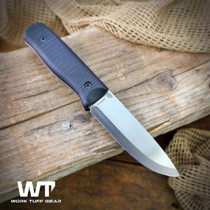 Work Tuff Gear Forester Gen 3 K329 - Two-Tone Scandi, Black G10