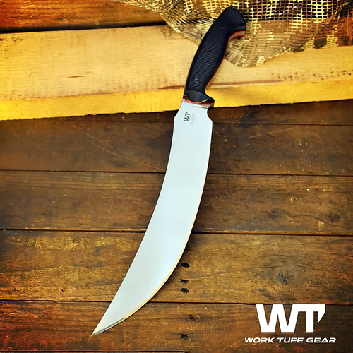 Work Tuff Gear Atayal XL, Satin, Black with Red Liner Textured Grip 1