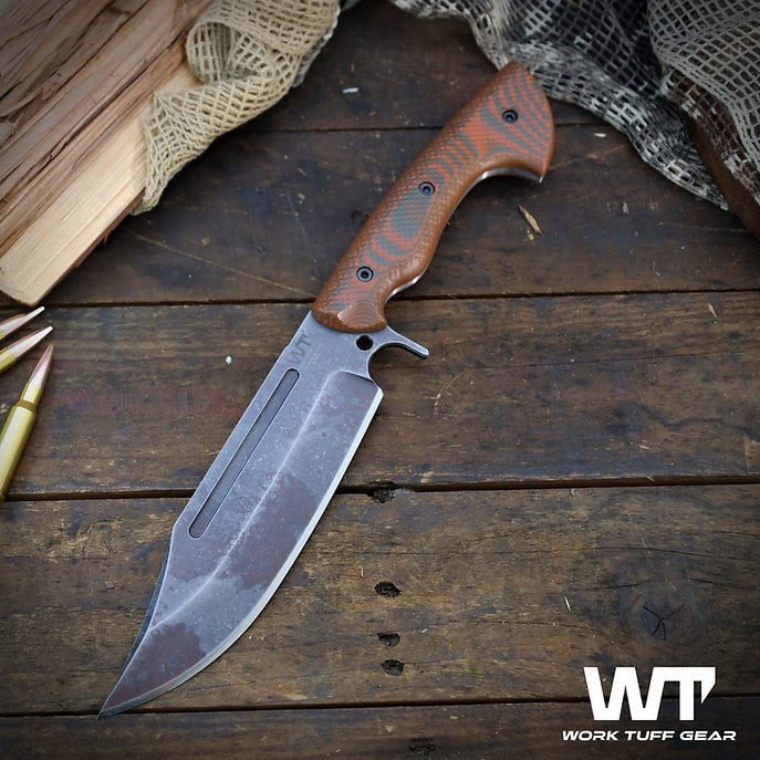 Work Tuff Gear PWB-7 (SK85), Devil APO, Hunter Orange Camo Gator