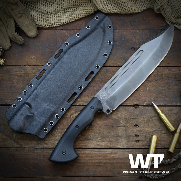 Work Tuff Gear PWB-9-NC (SK85), Copper Washed, Black G10 4