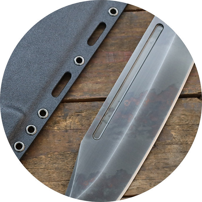 Work Tuff Gear PWB-9-NC (SK85), Copper Washed, Black G10 2