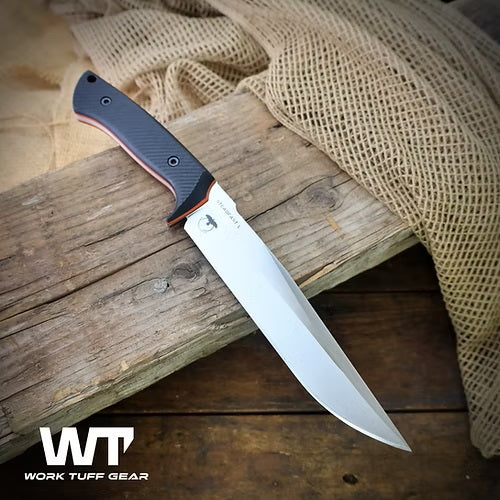 Work Tuff Gear Steadfast L K329 - Two Tone Satin / Black with Orange Liner 2