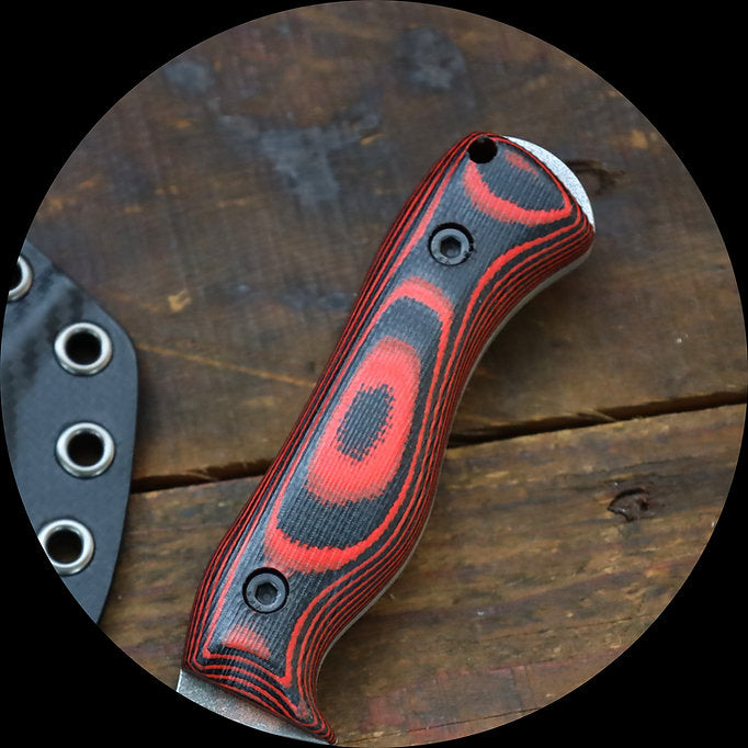 Work Tuff Gear Nomad Beardo EDC (K329) Rugged/Copper Washed, Fireline Micarta 4