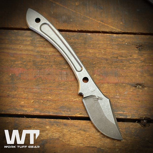 Work Tuff Gear Lightfoot Dark Washed, EDC fixed blade – knifeaddict