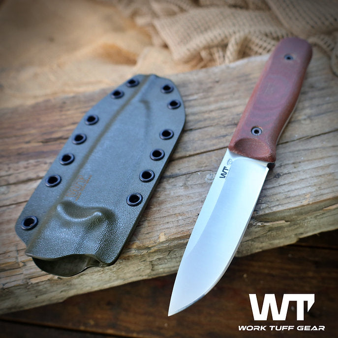 Work Tuff Gear Forester Gen 3 K329 - Satin, Canvas Micarta