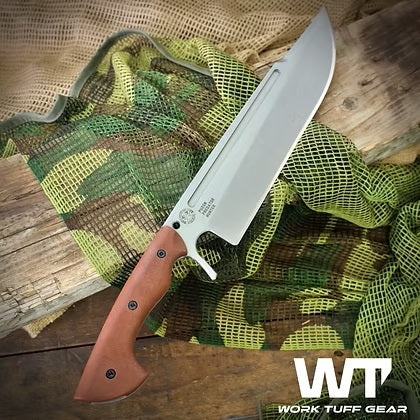 Work Tuff Gear Puzon Predator Hunter, Ghost finish, Canvas Micarta 2