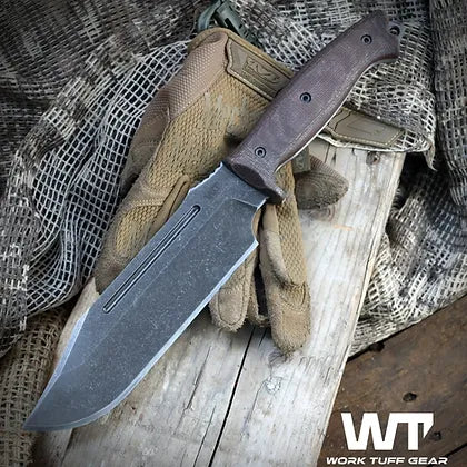 gear commander Work Tuff (Bohler K329) canvas micarta Bushcraft Messer – knifeaddict Farbe:Honiggelb Cube E-Bikes online kaufen convenient-operation-process release buckle that buckles
