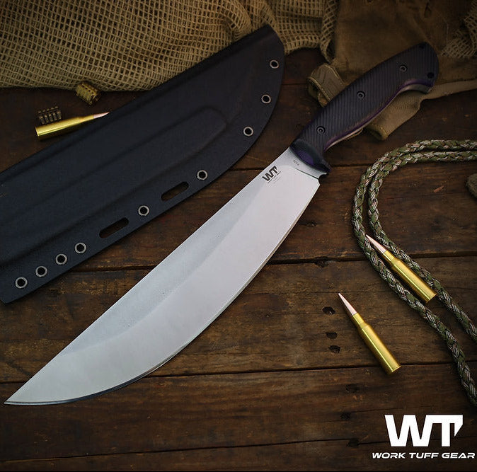 Work Tuff Gear Mizaram (K329) Satin, Black Textured G10 (purple liner) 1