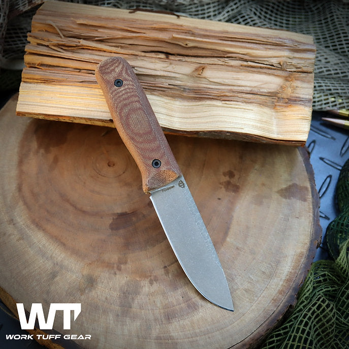 Work Tuff Gear Forester Gen 3 K329 - Dark Washed, Rugged, Canvas Micarta