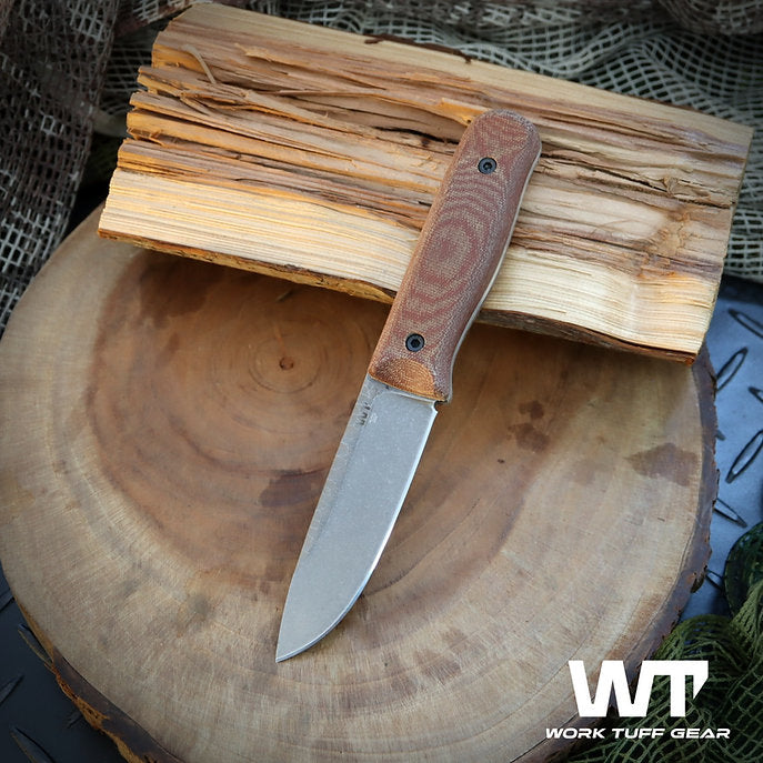 Work Tuff Gear Forester Gen 3 K329 - Dark Washed, Rugged, Canvas Micarta