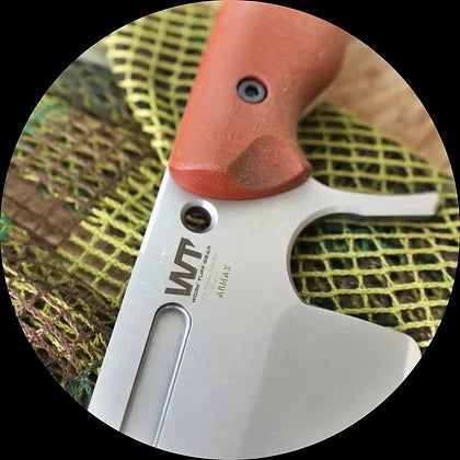 Work Tuff Gear Puzon Predator Hunter, Ghost finish, Canvas Micarta 5