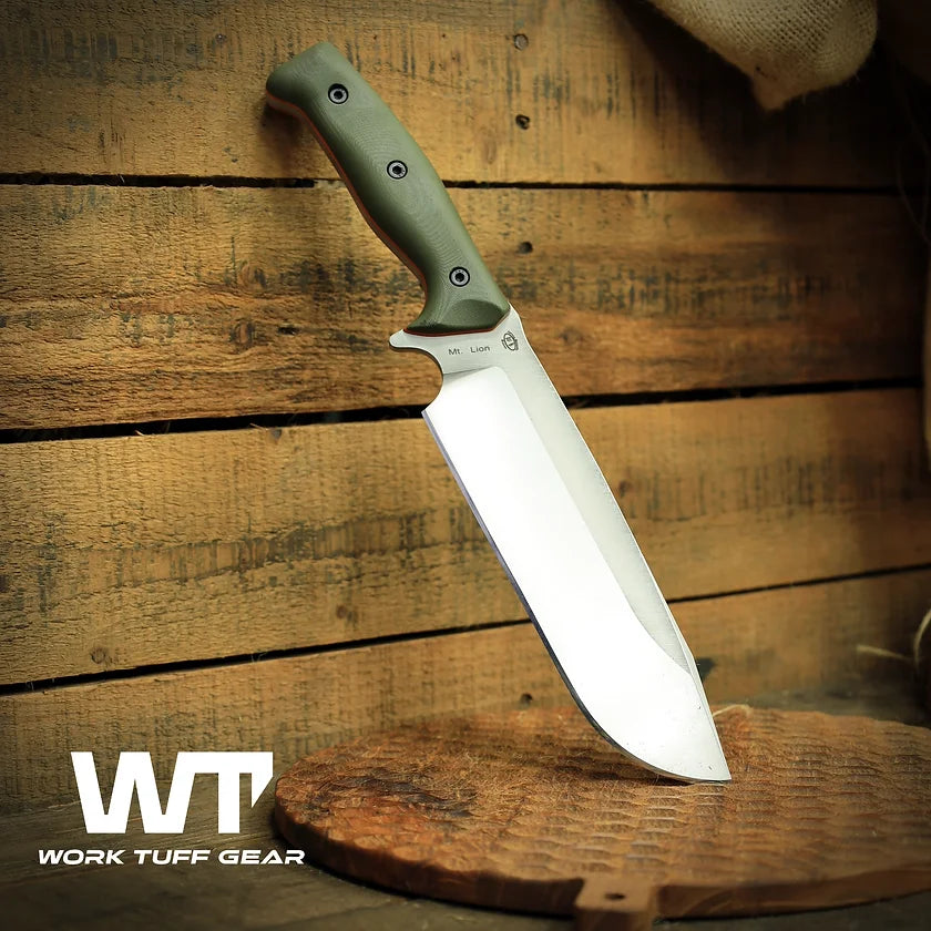 Work Tuff Gear Mt. Lion -K329-Satin-ODG with Orange Liner Gen 2 4