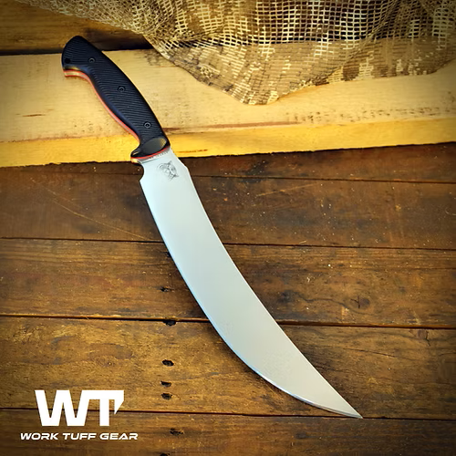 Work Tuff Gear Atayal XL, Satin, Black with Red Liner Textured Grip 2