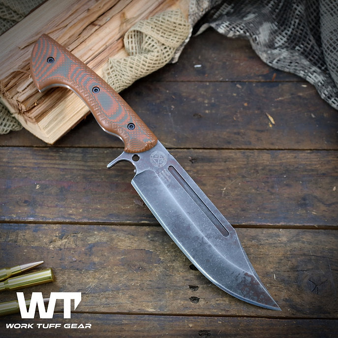Work Tuff Gear PWB-7 (SK85), Devil APO, Hunter Orange Camo Gator