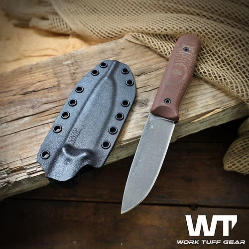 Work Tuff Gear Forester Gen 3 K329 - Dark washed, Canvas Micarta 3