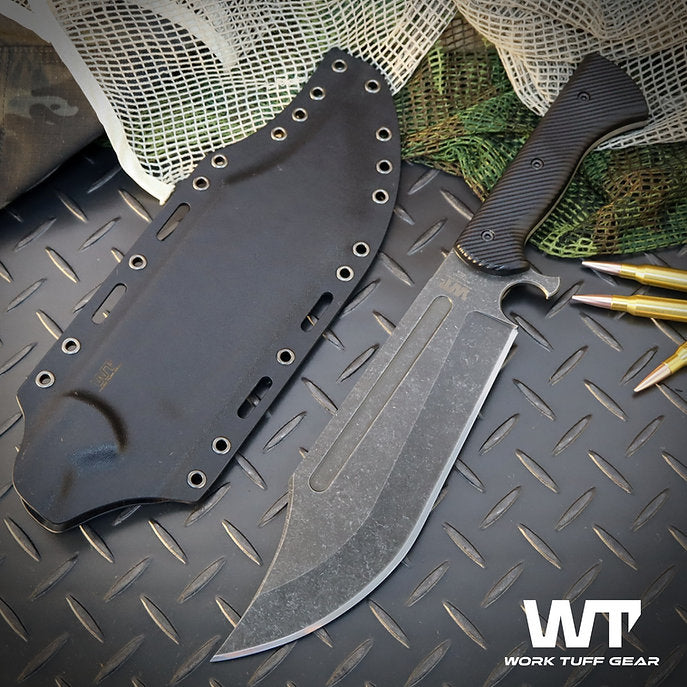 Work Tuff Gear V44X (SK85) Dark washed, Black Textured Grip 2