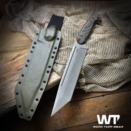 Work Tuff Gear Tanto X (K329) Type A, Rugged, Gator Grip 4