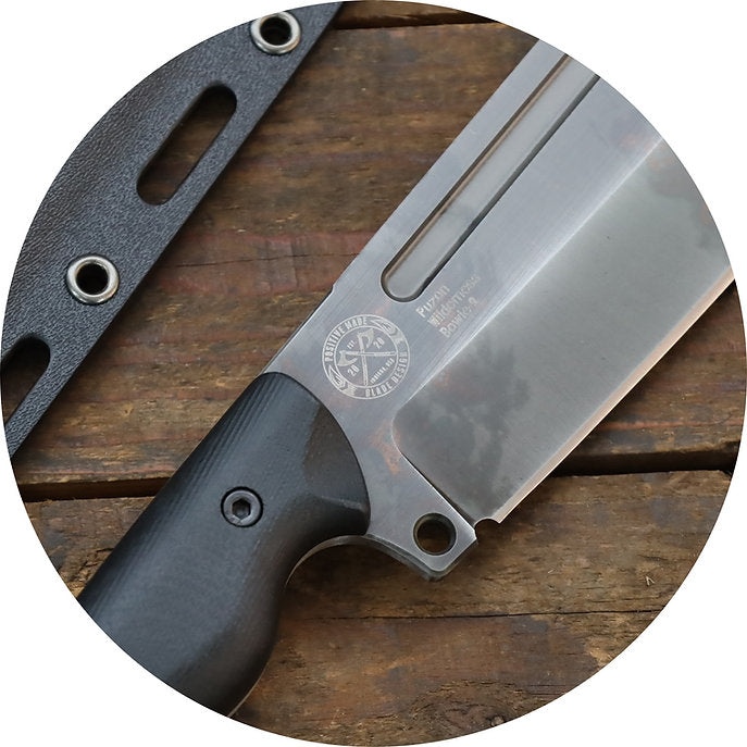 Work Tuff Gear PWB-9-NC (SK85), Copper Washed, Black G10 3