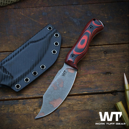 Work Tuff Gear Nomad Beardo EDC (K329) Rugged/Copper Washed, Fireline Micarta 1