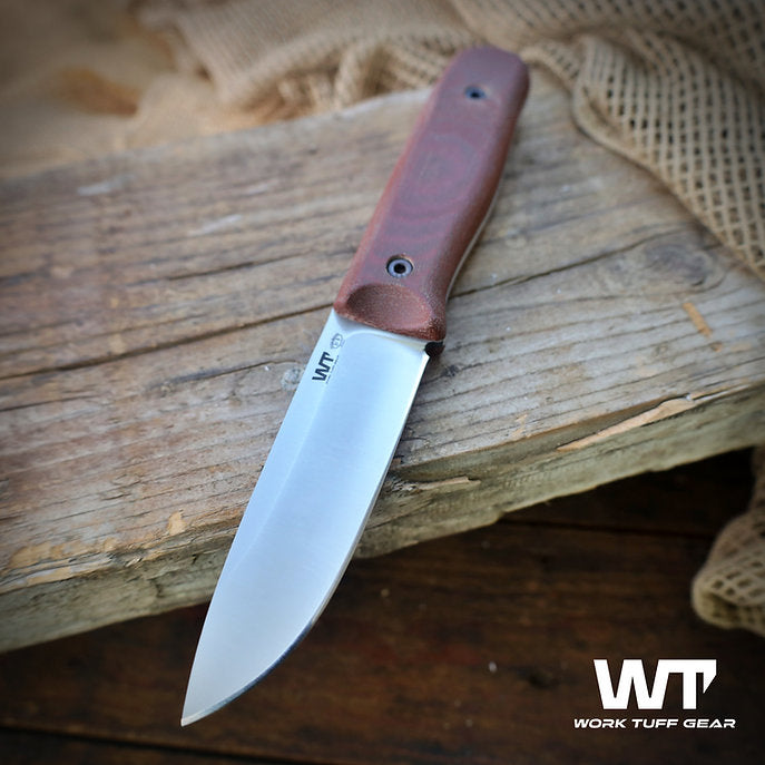 Work Tuff Gear Forester Gen 3 K329 - Satin, Canvas Micarta