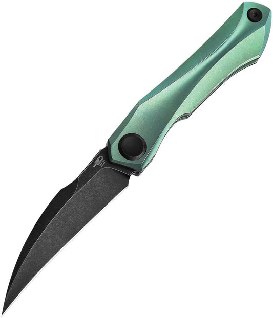 Bestech Knives - Ivy Framelock Green BSW 1