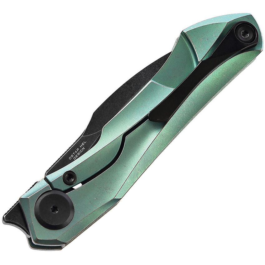 Bestech Knives - Ivy Framelock Green BSW 2