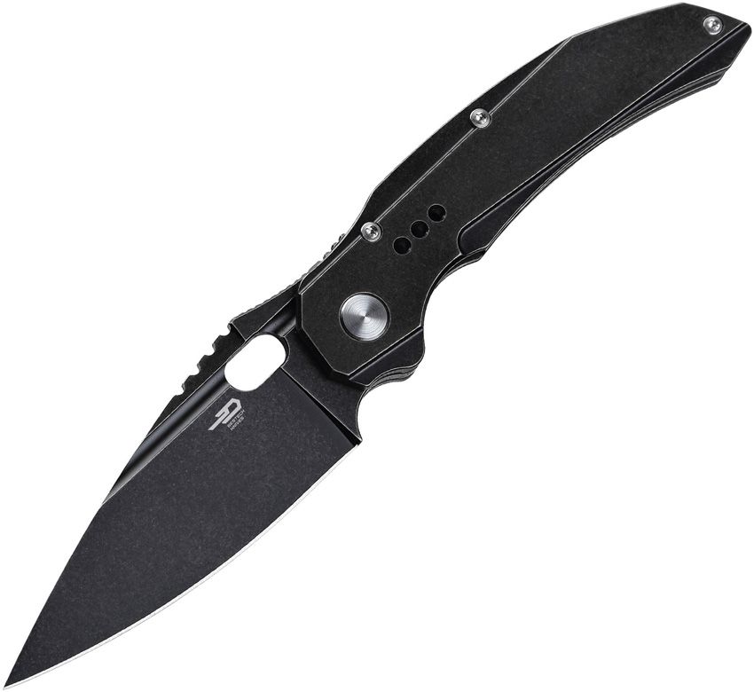 Bestech Knives - Exploit Framelock Black SW 1