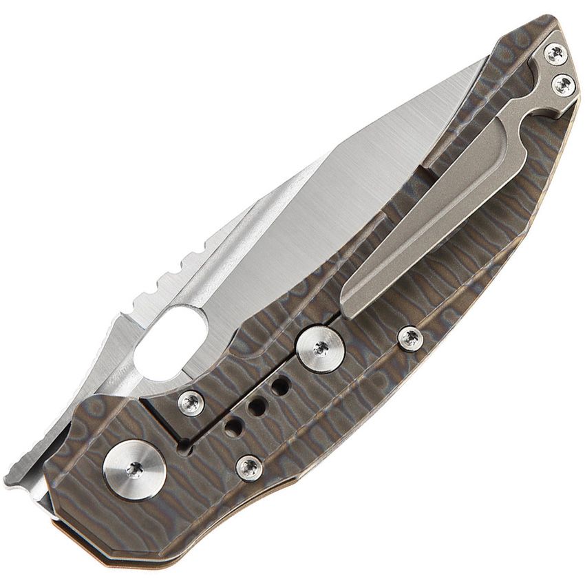 Bestech Knives - Exploit Framelock Flame 2