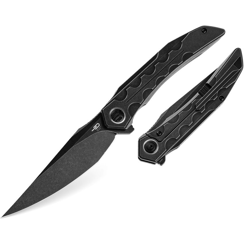 Bestech Knives - Samari Framelock Black 4