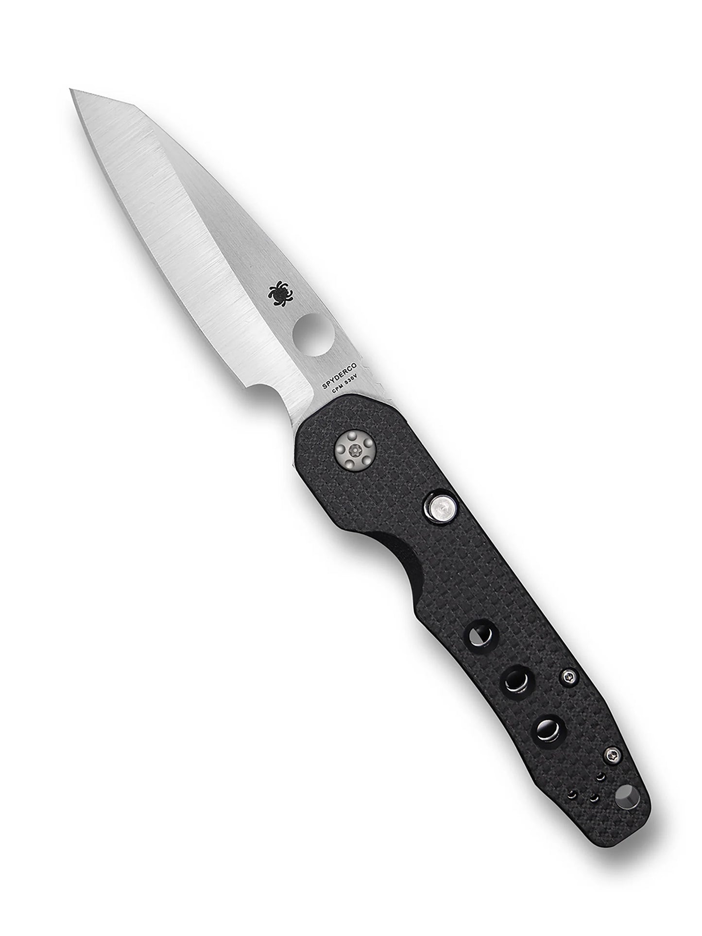 Spyderco Smock, C240CFP, CPM-S30V, G-10/ Carbon 2