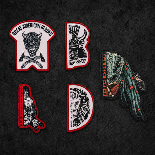 Half Face Blades Patches Set 5-Pack
